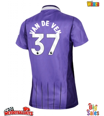 Tottenham Hotspur Micky van de Ven #37 Replica Third Stadium Shirt for Women 2026-27 Short Sleeve